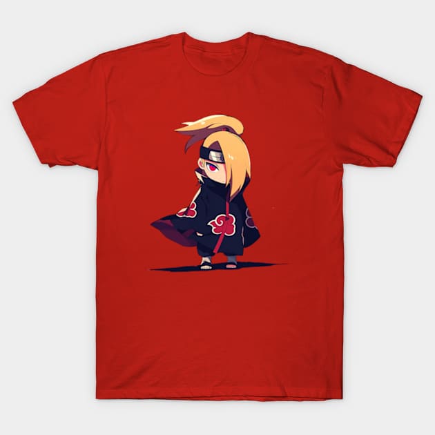 deidara T-Shirt by StevenBag